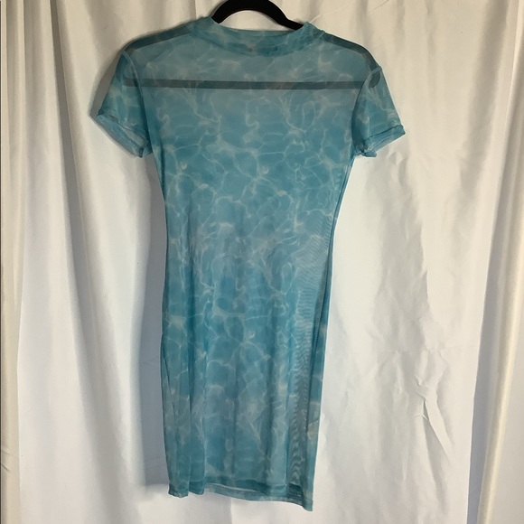 Mesh slip Dress/ Cover up - Picture 2 of 4